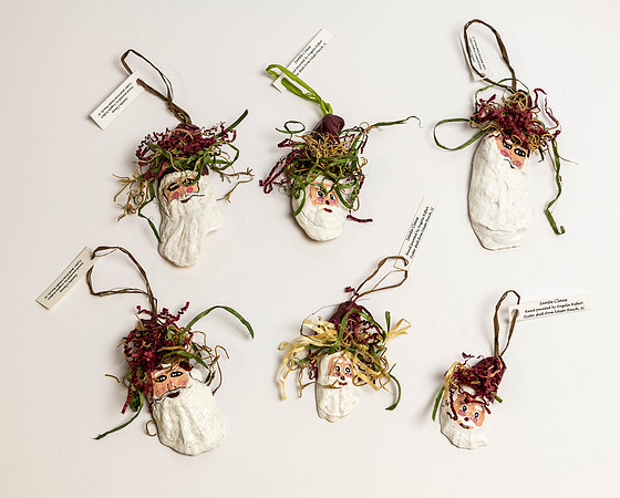 Oyster Shell Santas