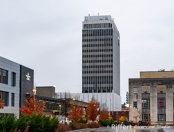 Implosion of 420 Main Building - Evansville, IN