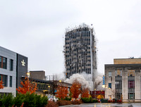 Implosion of 420 Main Building - Evansville, IN-3