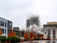 Implosion of 420 Main Building - Evansville, IN-5