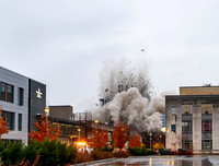 Implosion of 420 Main Building - Evansville, IN-6