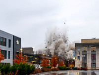 Implosion of 420 Main Building - Evansville, IN-7