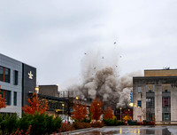Implosion of 420 Main Building - Evansville, IN-8