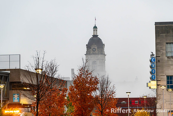 Implosion of 420 Main Building - Evansville, IN-12