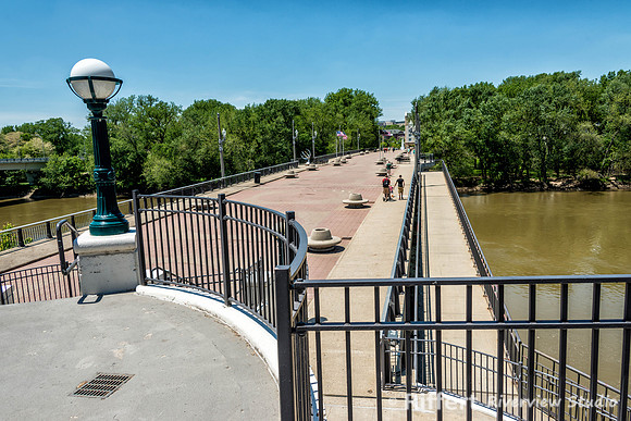 John T Myers Pedestrian Bridge