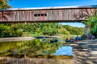 Cox Ford Covered Bridge over Sugar Creek