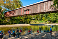 Cox Ford Covered Bridge over Sugar Creek-2