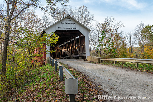 Cox Ford Covered Bridge over Sugar Creek-4