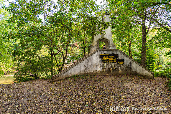 Suspension Bridge over Sugar Creek