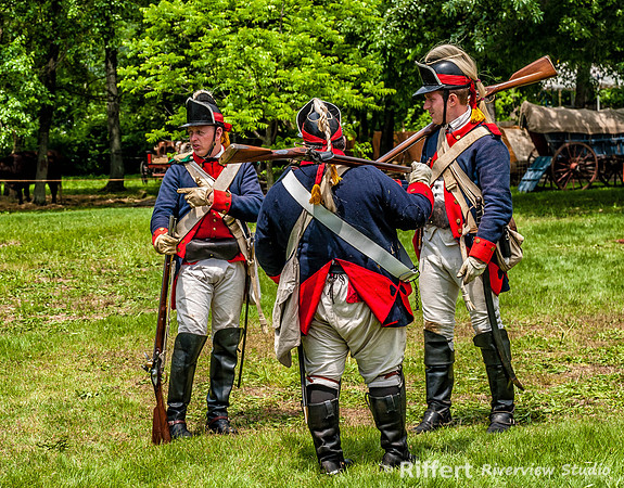 -Vincennes Rendezvous- Revolutionary War Reenactment