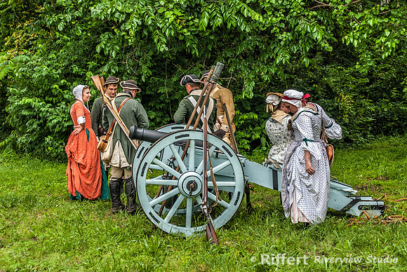 -Vincennes Rendezvous- Revolutionary War Reenactment-20