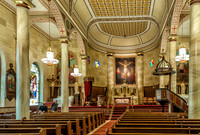 Inside St. Francis Xavier Catholic Church