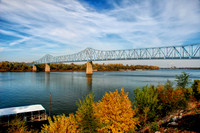 Blue Bridge over Ohio River