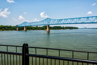 Blue Bridge over Ohio River-3
