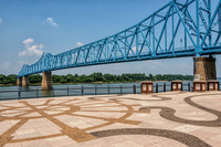 Blue Bridge over Ohio River-4