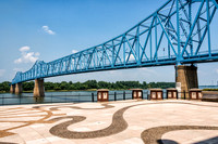 Blue Bridge over Ohio River-5