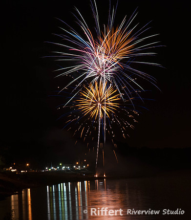 Fireworks on the River