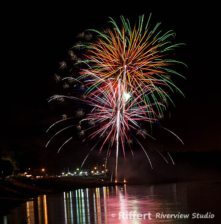 Fireworks on the River