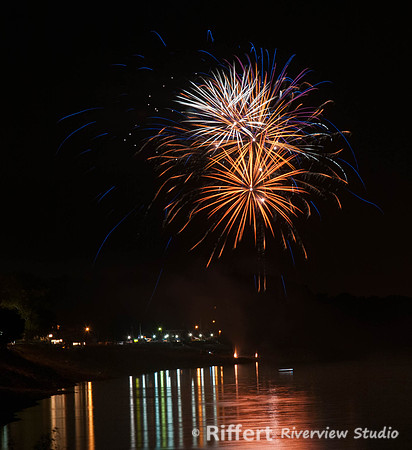 Fireworks on the River