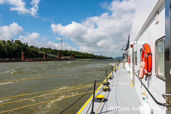 Aboard the Larry Y. Strain