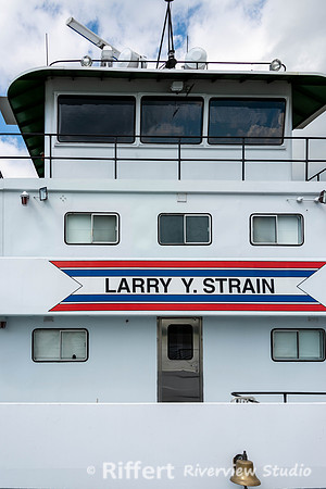 Aboard the Larry Y. Strain