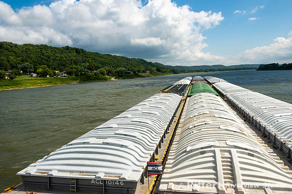 Aboard the Larry Y. Strain
