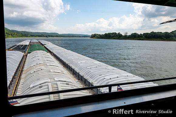 Aboard the Larry Y. Strain