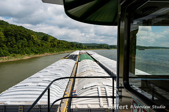 Aboard the Larry Y. Strain