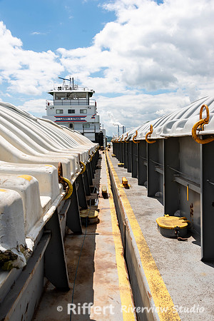 Aboard the Larry Y. Strain