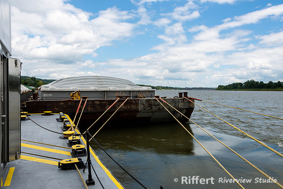 Aboard the Larry Y. Strain