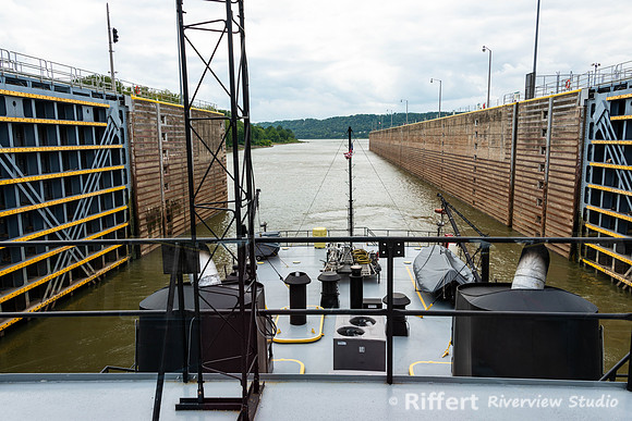 Aboard the Larry Y. Strain