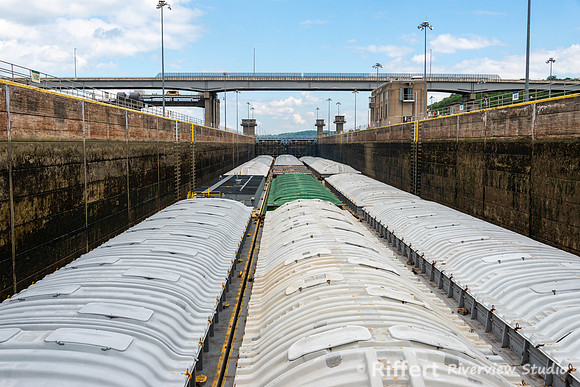 Aboard the Larry Y. Strain