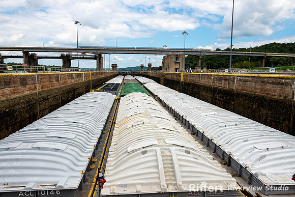 Aboard the Larry Y. Strain