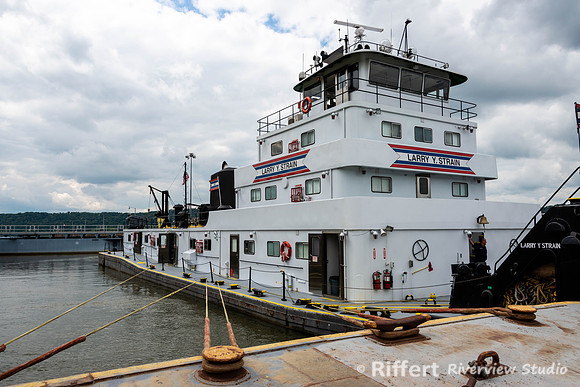 Aboard the Larry Y. Strain