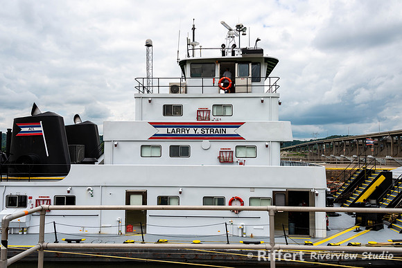 Aboard the Larry Y. Strain