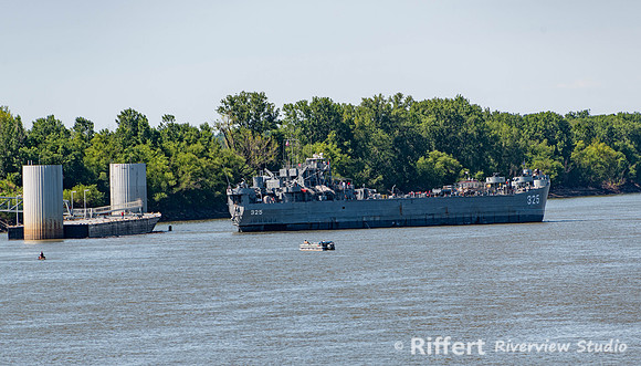 LST 325 Moving to New Home
