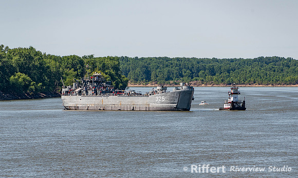 LST 325 Moving to New Home