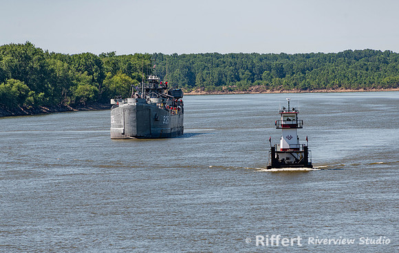 LST 325 Moving to New Home