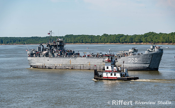 LST 325 Moving to New Home