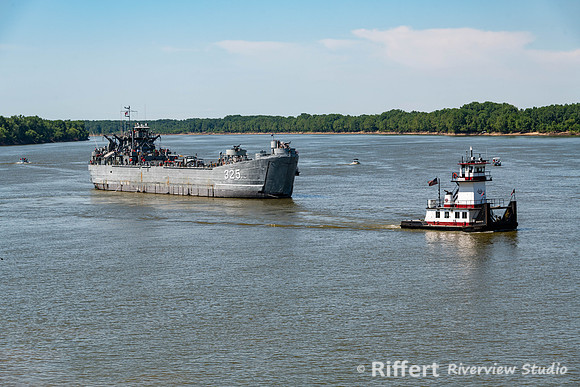 LST 325 Moving to New Home