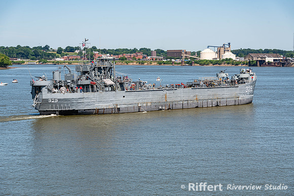 LST 325 Moving to New Home