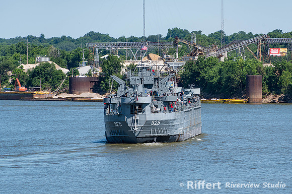LST 325 Moving to New Home