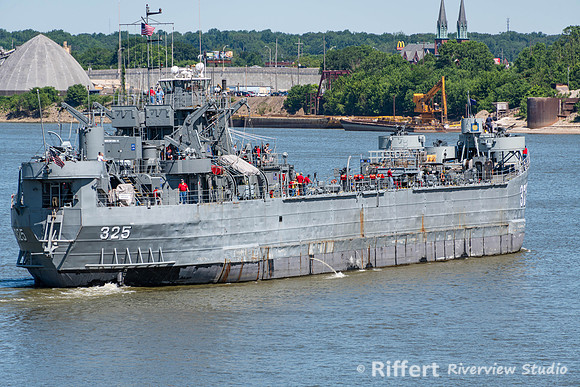 LST 325 Moving to New Home