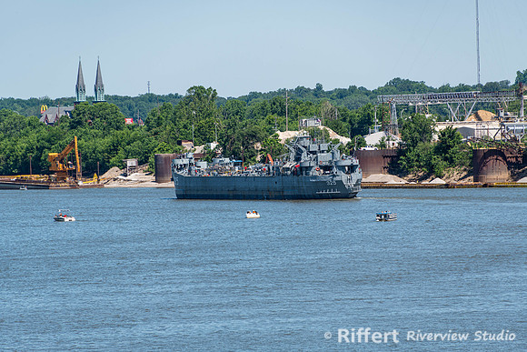 LST 325 Moving to New Home