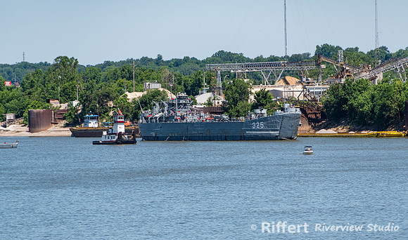 LST 325 Moving to New Home