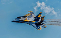 Airshow featuring the Blue Angels