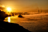 Foggy Sunrise