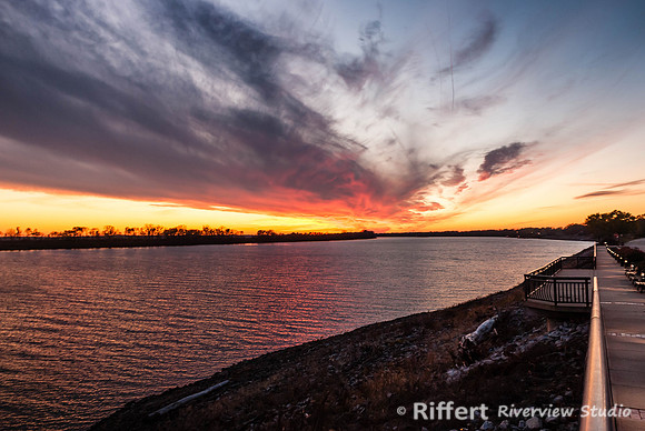Ohio River Sunset