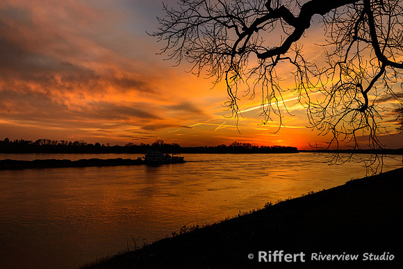 Ohio River Sunset