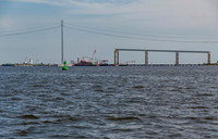 Remnants of Francis Scott Key Bridge
